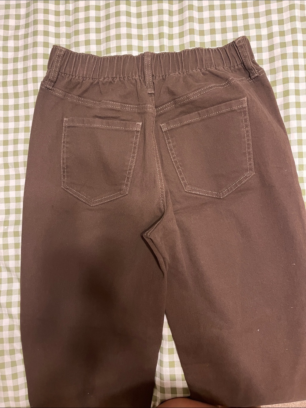 Women’s Brown Straight-Leg Pants